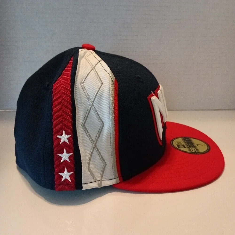 Brooklyn Nets Men's Hat NBA City‎ Edition Fitted Cap Size 7